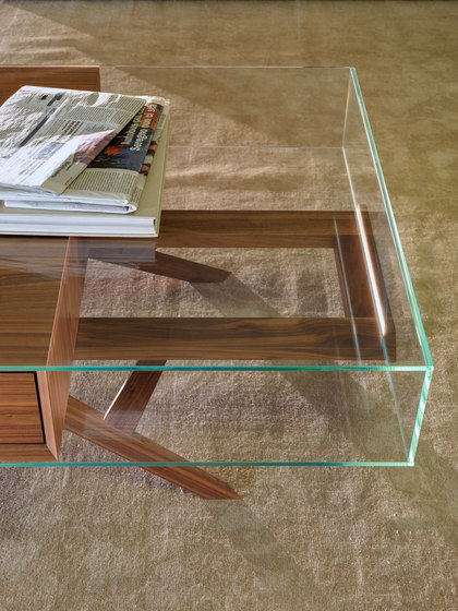 Milano crystal low table | Coffee tables | Tisettanta