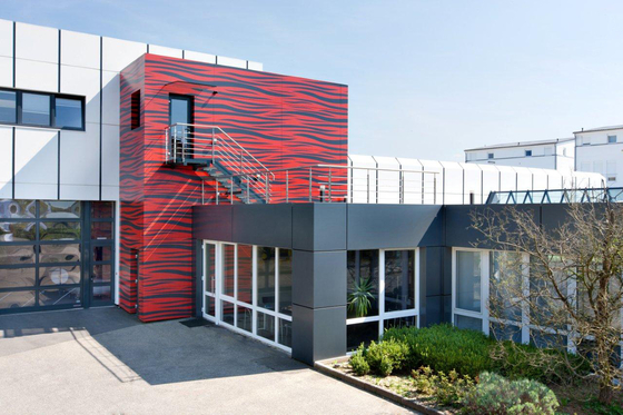 ALUCOBOND® design | Art/Fashion | Zebra Grey D0026 | facade | Systèmes de façade | 3A Composites