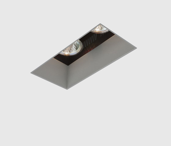 Down-in-Line 76 Double | Recessed wall lights | Kreon
