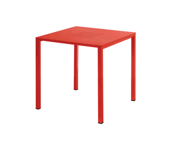 Urban 2/4 seats stackable square table | 096 | Mesas comedor | EMU Group