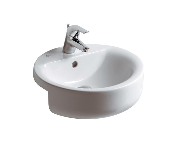 Connect Halbeinbauwaschtisch Sphere 450mm | Wash basins | Ideal Standard