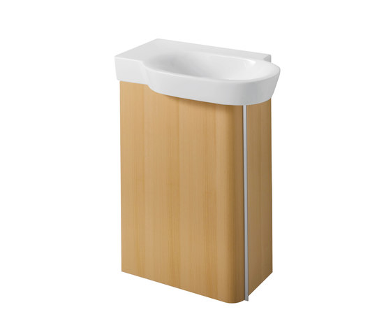 Tonic Guest Handwaschbecken-Unterschrank 460 mm (asymmetrisch links oder rechts) | Mobili lavabo | Ideal Standard