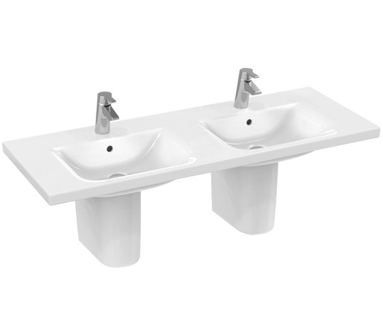 Connect Möbeldoppelwaschtisch 1300mm | Wash basins | Ideal Standard