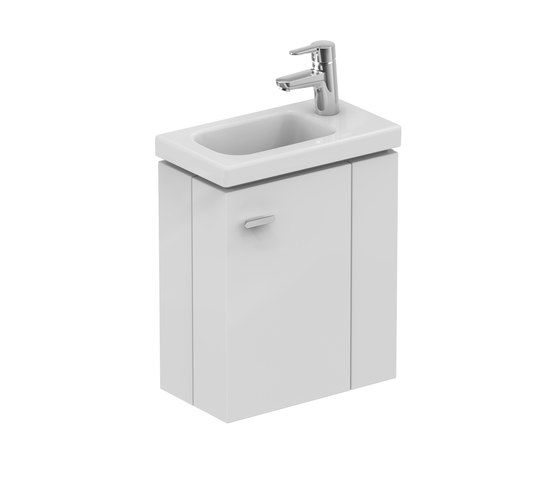 Connect Space Waschtisch-Unterschrank 450mm für Handwaschbecken (Ablage rechts) | Armarios lavabo | Ideal Standard