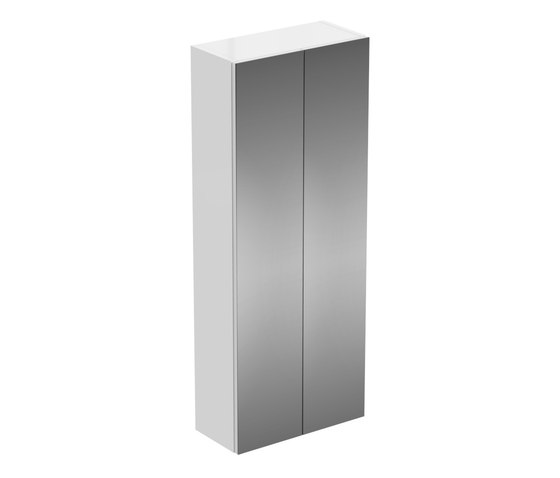 Strada Seitenschrank 466mm mit 2 Spiegeltüren | Armadietti parete | Ideal Standard