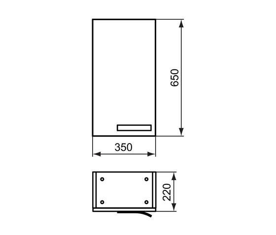 Strada Hängeschrank 350mm (Türanschlag links) | Wall cabinets | Ideal Standard