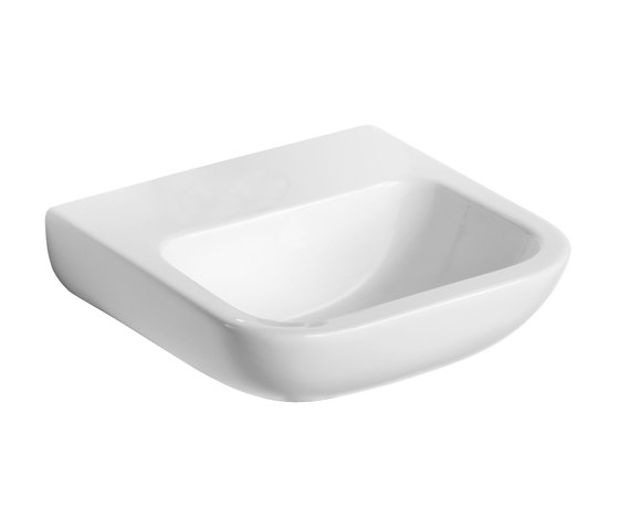 Contour 21 Handwaschbecken 500mm (ohne Hahnloch / ohne Überlauf) | Wash basins | Ideal Standard