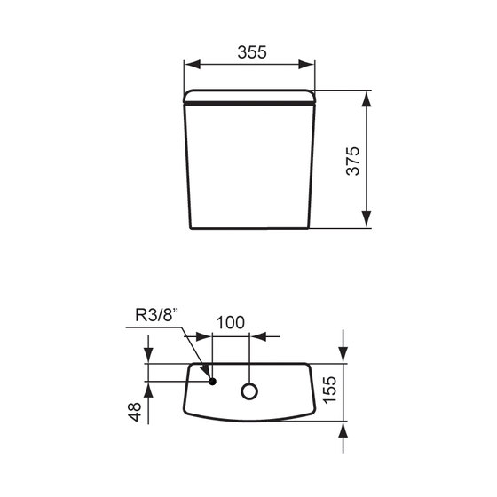 SoftMood Spülkasten 4,5 Liter | WCs | Ideal Standard