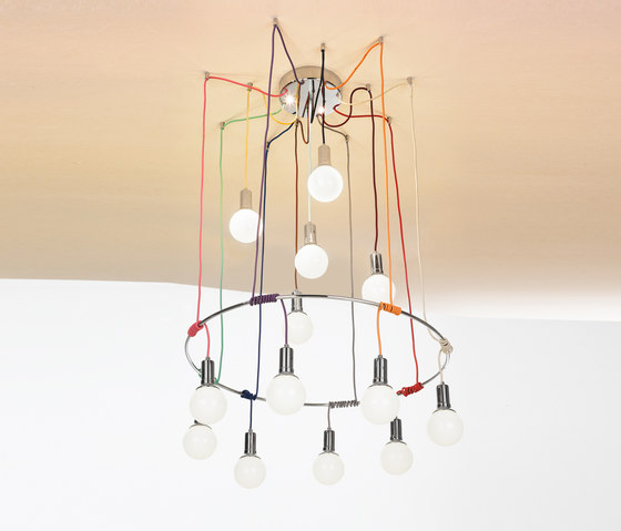 Idea crome ring | Suspended lights | Vesoi