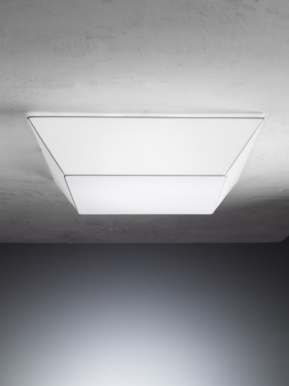 P-quadro ceiling | Ceiling lights | Vesoi