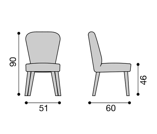 LC 21 | Chairs | Gervasoni