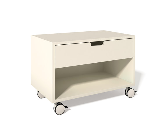 Stacking bed bedside table laquered | Night stands | Müller small living