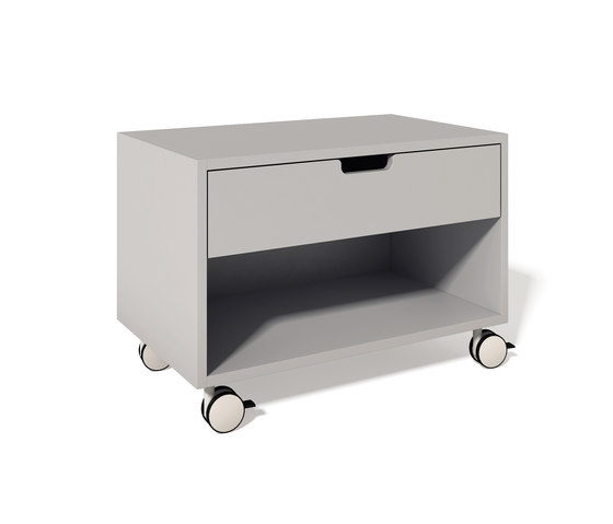 Stacking bed bedside table laquered | Comodini | Müller small living