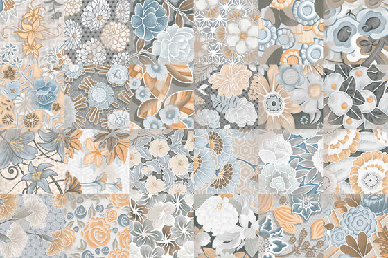 Vodevil | Flore gris | Piastrelle ceramica | VIVES Cerámica