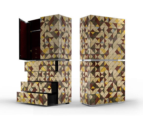 Pixel anodized cabinet | Armoires | Boca do lobo