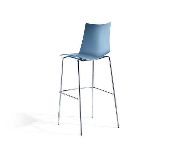 Zebra Tecnopolimero stool | Bar stools | SCAB Design