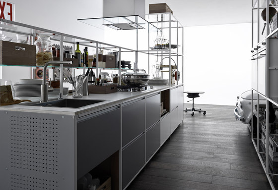Meccanica metal | Fitted kitchens | Valcucine