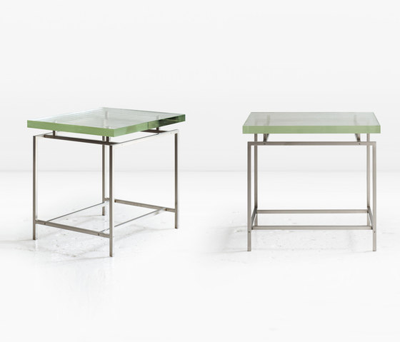 Frazier Side Table Nickel | Side tables | Khouri Guzman Bunce Lininger