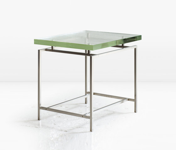 Frazier Side Table Nickel | Beistelltische | Khouri Guzman Bunce Lininger