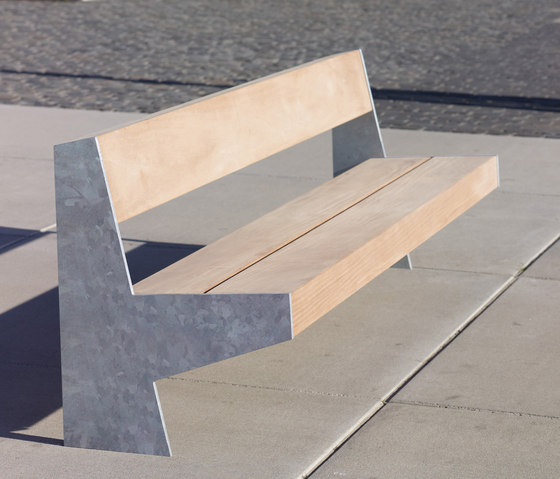 Versio juno Bench with seat LARGE | Benches | Westeifel Werke