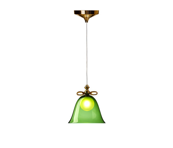 bell lamp green small | Lámparas de suspensión | moooi