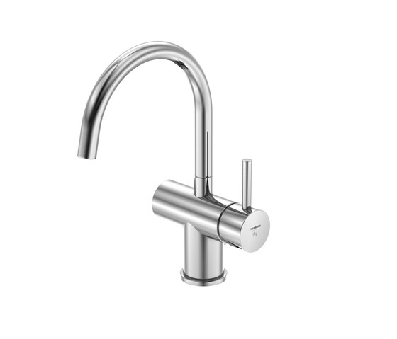100 1500 Single lever basin mixer with pop up waste 1 ¼“ | Grifería para lavabos | Steinberg