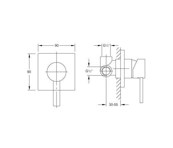 120 2250 Single lever shower mixer | Rubinetteria doccia | Steinberg