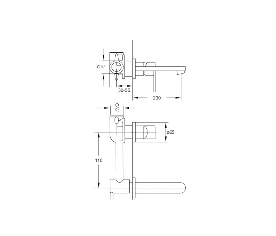 170 1816 Single lever basin mixer | Grifería para lavabos | Steinberg