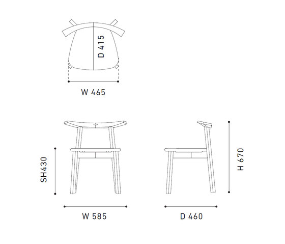 Torii | Paper Yarn | Stühle | Karimoku New Standard