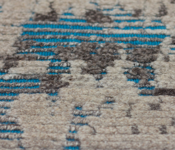 Oldie Light turquoise | Formatteppiche | cc-tapis