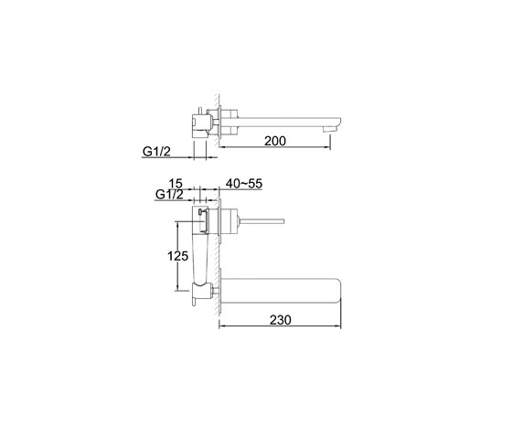 200 1815 Single lever basin mixer | Grifería para lavabos | Steinberg