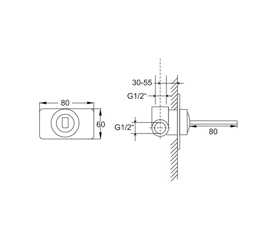 200 2250 Single lever shower mixer 1/2“ | Grifería para duchas | Steinberg