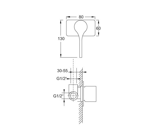 210 2250 Single lever shower mixer | Rubinetteria doccia | Steinberg
