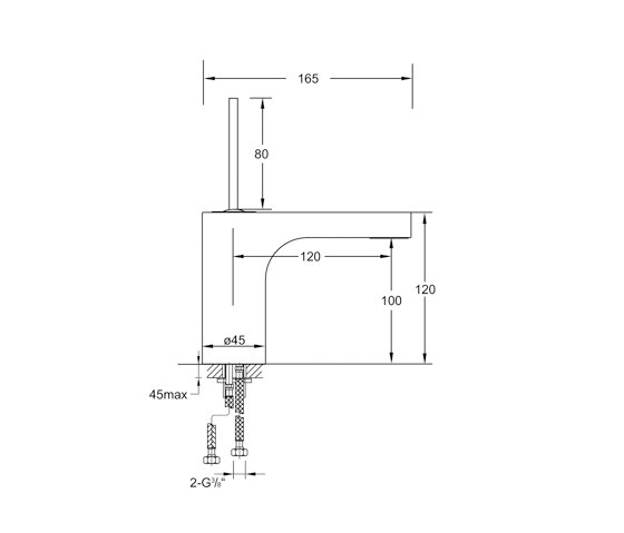 215 1010 Single lever basin mixer | Grifería para lavabos | Steinberg