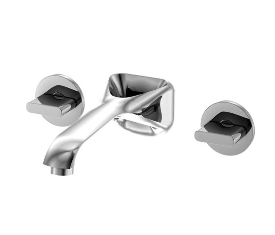 220 1900 3-hole basin mixer wall mounted | Robinetterie pour lavabo | Steinberg