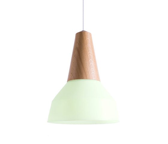 Eikon Bubble Oak Basic Mint Green | Lámparas de suspensión | SCHNEID STUDIO