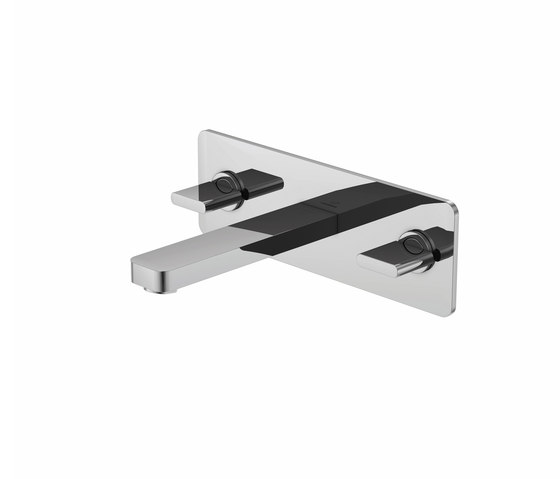 230 1950 3-hole basin mixer wall mounted | Robinetterie pour lavabo | Steinberg