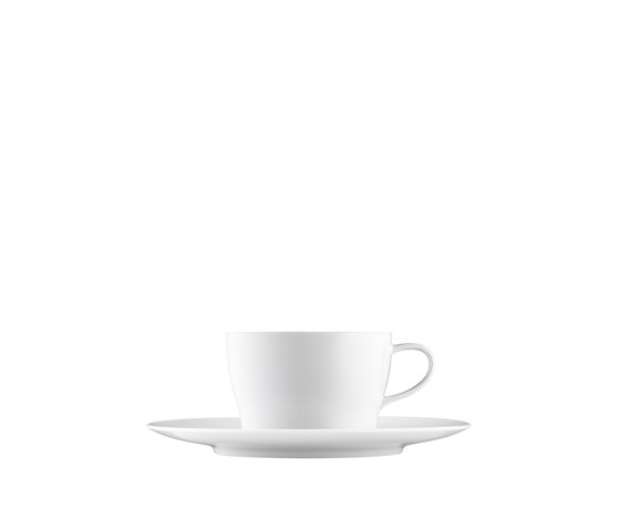 AURÉOLE Tea/Cappuccino cup, saucer | Dinnerware | FÜRSTENBERG