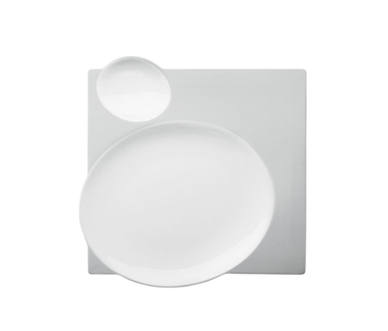 BLANC Plate square | Vaisselle | FÜRSTENBERG
