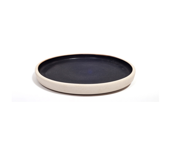 OTTO plate white (L) | Set of 2 | Bowls | Frama