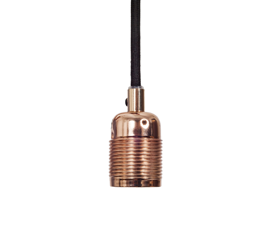 E27 pendant Steel / White Cable | Lampade sospensione | Frama