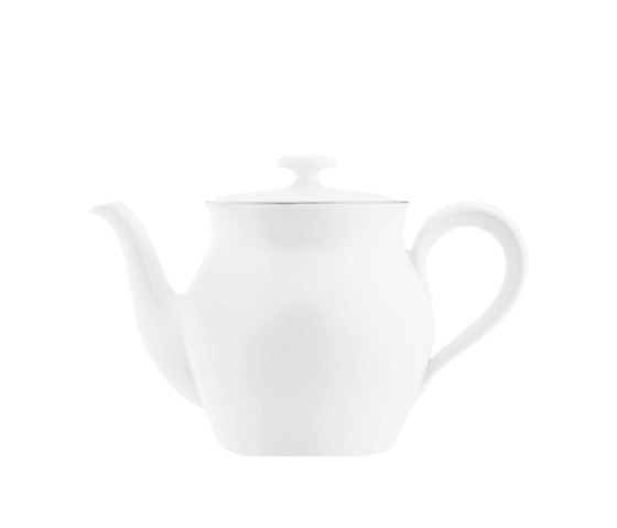 WAGENFELD PLATIN Teapot | Dinnerware | FÜRSTENBERG