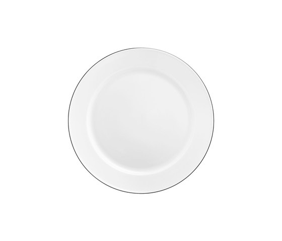 WAGENFELD SCHWARZE LINIE Dinner plate | Vajilla | FÜRSTENBERG