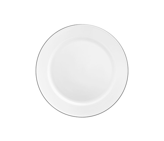 WAGENFELD SCHWARZE LINIE Dinner plate | Vaisselle | FÜRSTENBERG