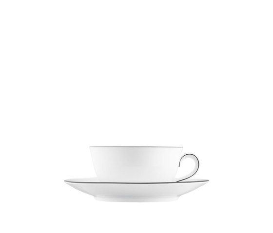 WAGENFELD SCHWARZE LINIE Tea cup, Saucer | Vajilla | FÜRSTENBERG