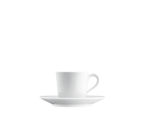 WAGENFELD WEISS Espresso cup, Saucer | Stoviglie | FÜRSTENBERG