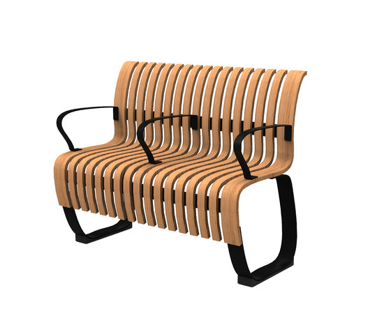 Nova C Senior module with armrest | Benches | Green Furniture Concept