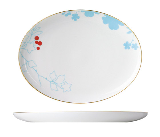 MY CHINA! EMPEROR`S GARDEN Plate oval | Vaisselle | FÜRSTENBERG