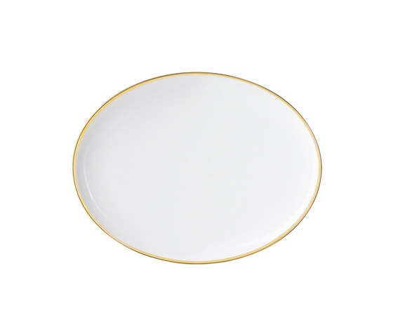 MY CHINA! TREASURE GOLD Plate oval, small | Stoviglie | FÜRSTENBERG