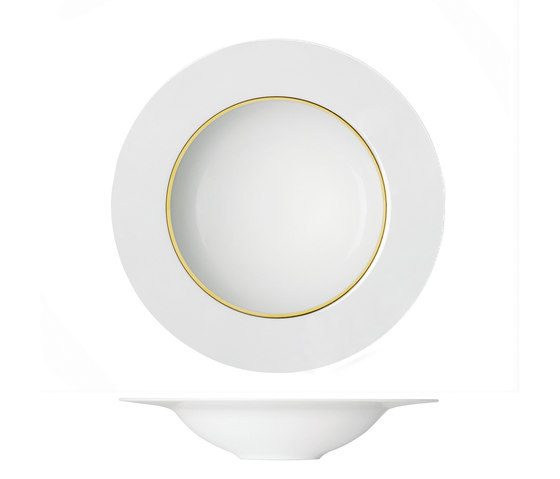 MY CHINA! TREASURE GOLD Pasta plate flat | Dinnerware | FÜRSTENBERG